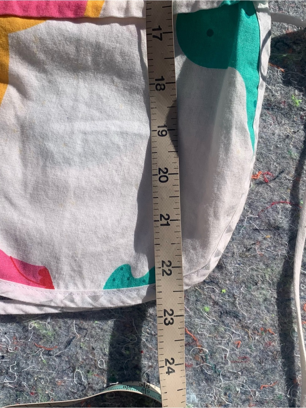 Designer Grey Ant cotton pinafore apron style top w/ a colorful animal print - Picture 10 of 16